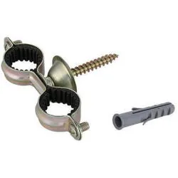 Colier dublu +prezon si diblu pt fixare 10buc/set CT-CD28 Everpro