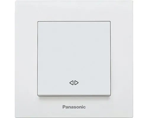 Întrerupător cruce Panasonic Karre Plus, alb, incl. ramă buc
