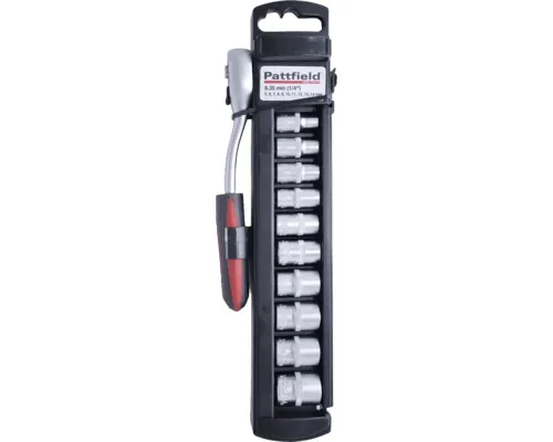 Set capete tubulare Pattfield 1/4, 11 piese buc