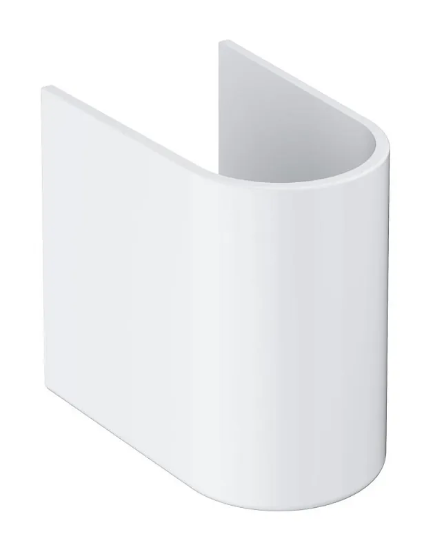 Semipicior pentru lavoar, Grohe, Euro, ceramica, alb