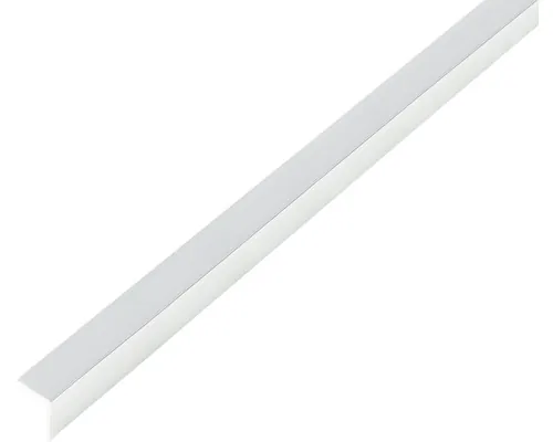 Cornier aluminiu Alberts 10x10x1 mm, lungime 2m, autoadeziv, nuanță oțel cromat buc
