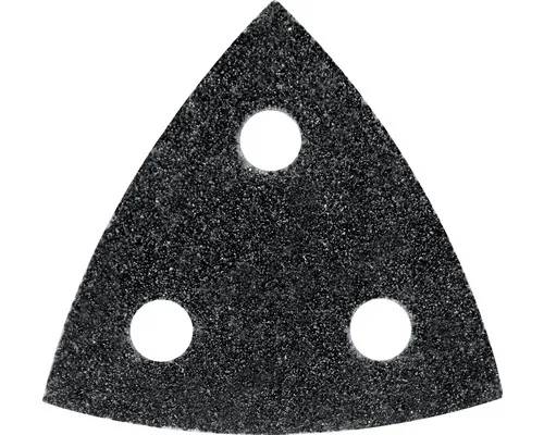 Set foi abrazive triunghi cu 3 perforații Worx 80mm, granulații 40, 80, 120, 180 și 220, 20 bucăți, pentru mașini multifuncționale