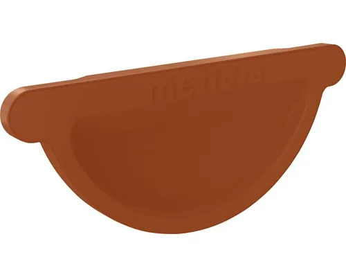 Capac de jgheab METIGLA metalic Ø 125 mm cărămiziu buc