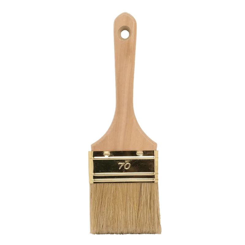Pensula pentru vopsit seria 53, latime 70 mm, fir natural si sintetic, maner din lemn