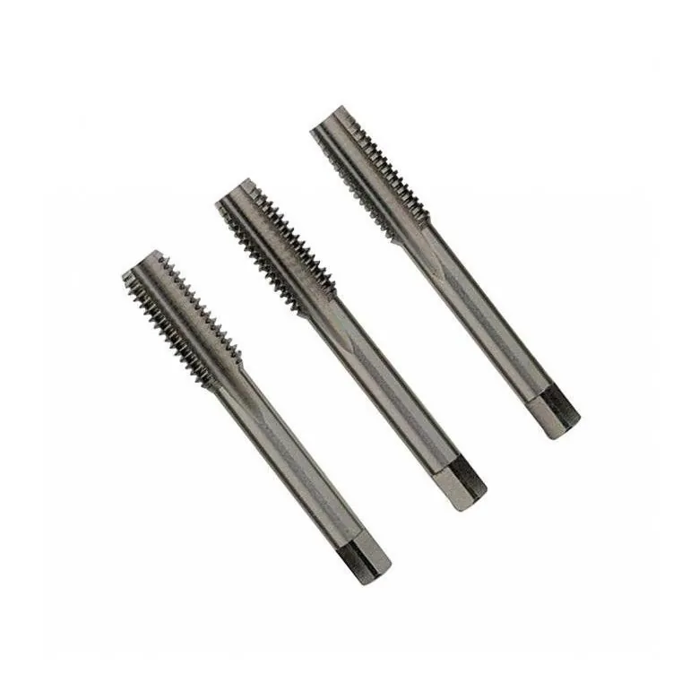 Tarozi pentru filetare manuala, Unior, DIN 352 HSS-G, forma C, pas normal, 3 buc/set, M5, 1050051050080