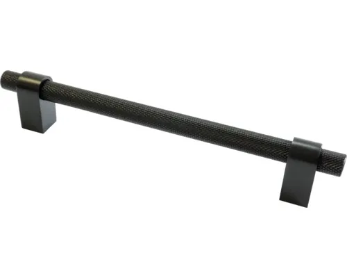 Mâner mobilă IFL distanță între perforații 128mm, metalic, finisaj negru mat, M4 x 128 mm buc