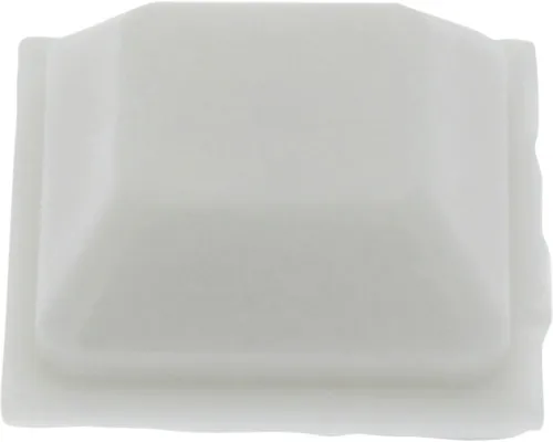 Amortizor zgomot Tarrox 18x18x16 mm, alb, pachet 8 bucăți, autoadezive