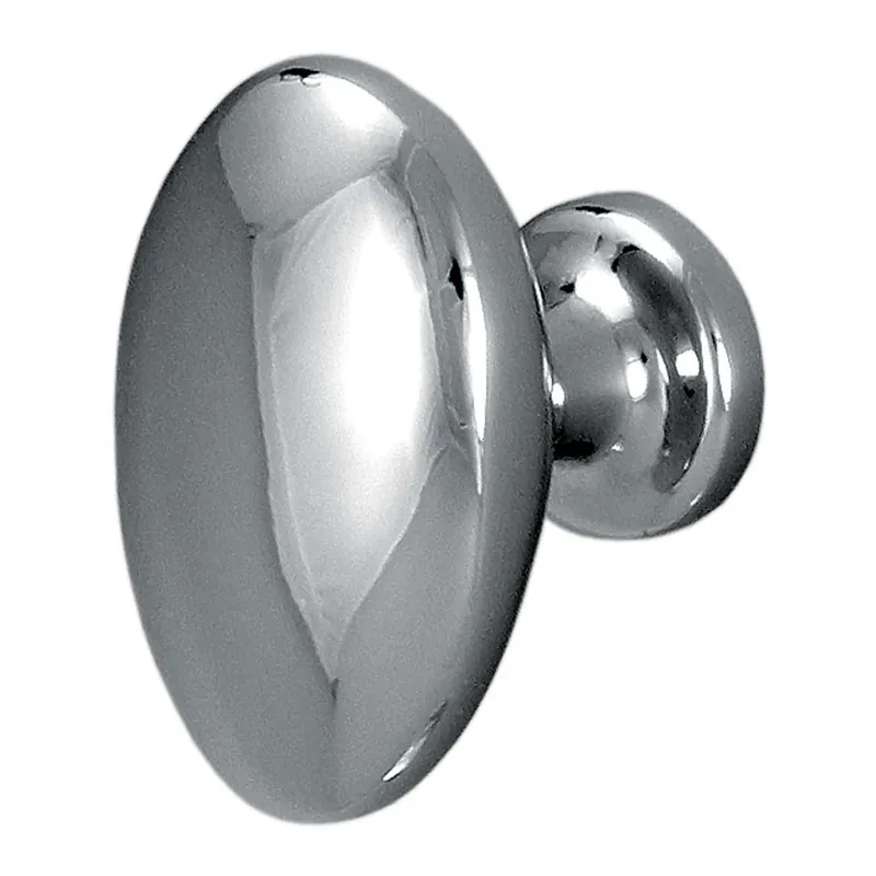 Buton pentru mobila, metalic, crom lucios, M 480.85.22, 35 x 23 x 27 mm buc