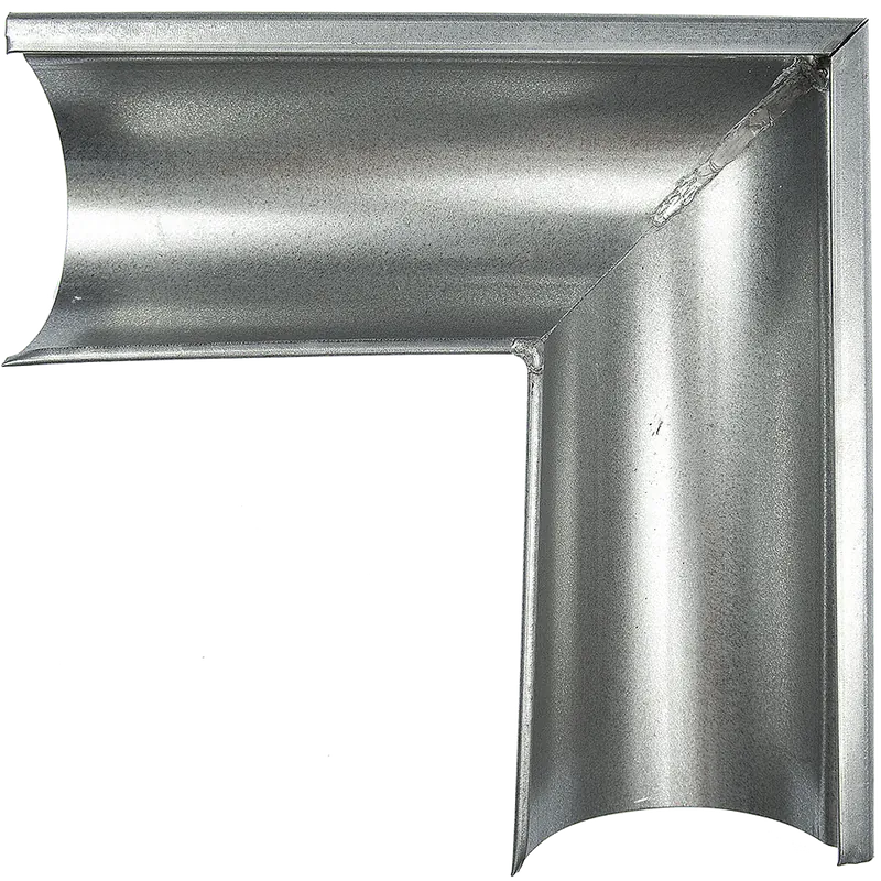 Coltar exterior, metalic, 125 mm, zincat