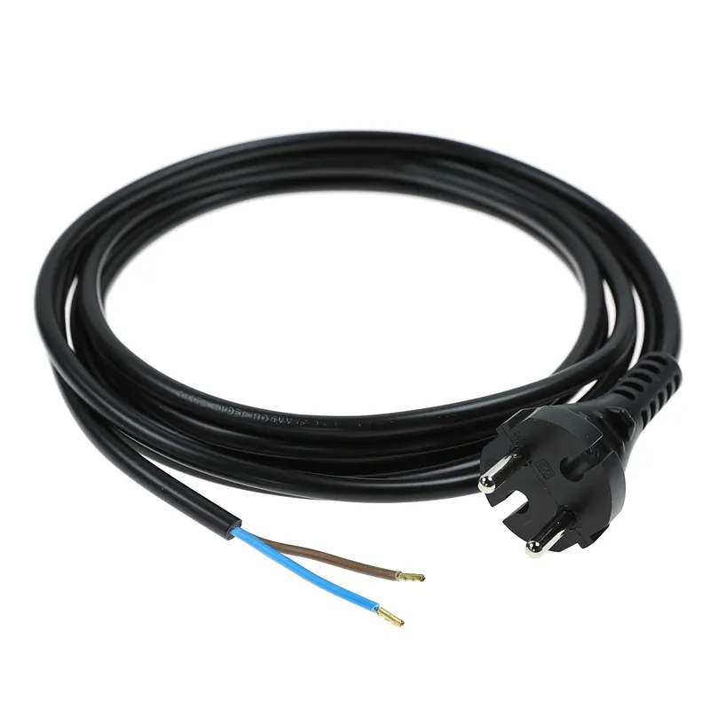 Cordon alimentare cu fisa 70522, 3 m, H05VV-F 2 x 1 mmp
