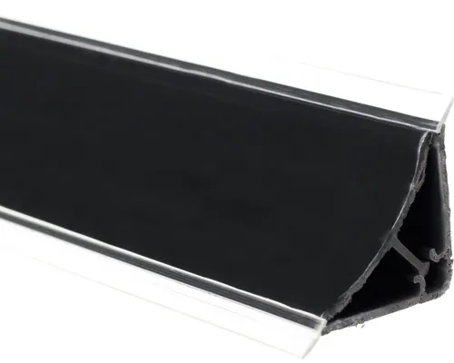 Plintă antistrop PVC pentru protecție blat bucătărie 3660x30x30 mm neagru buc
