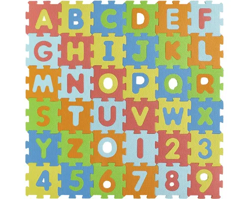 Covor puzzle 16,5x16,5 cm, 36 piese buc