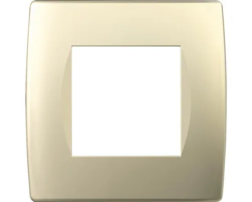 Ramă aparataje TEM Soft 2 module, auriu buc