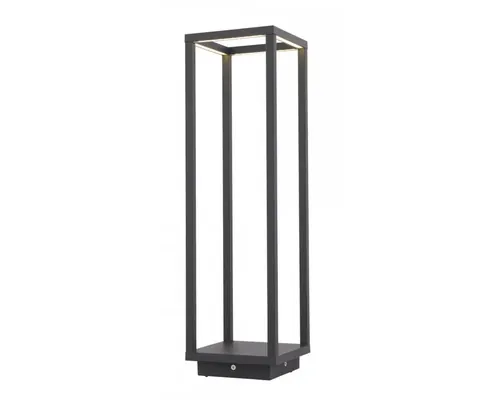 Stâlp iluminat cu LED integrat Symmetry 7W 388 lumeni, 50 cm, pentru exterior IP54, negru grafit buc