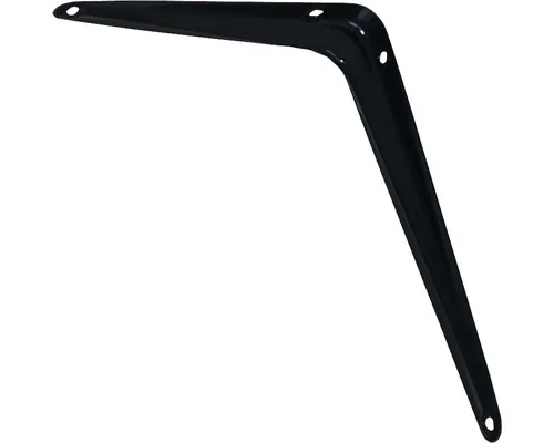 Consolă din tablă Vormann 250x300x44 mm, culoare neagră buc