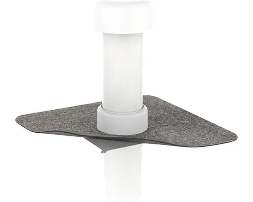 Aerisire canalizare TOPWET cu manseta integrata din bitum inclusiv valva antiploaie DN50 H332 buc