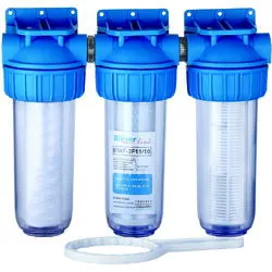 Filtru apa triplu carbune/bumbac/sita 3/4'' 3F34/10 Everpro
