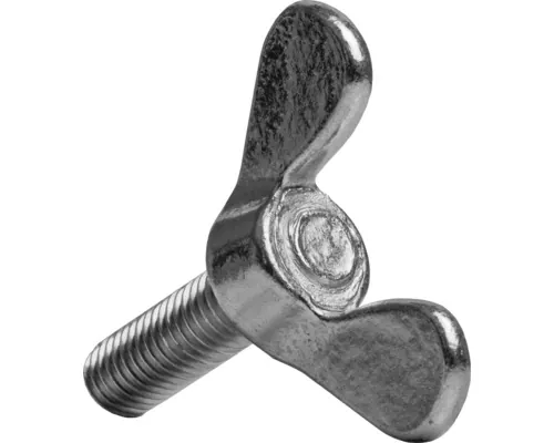 Șuruburi metrice cu cap fluture Dresselhaus 10x30 mm DIN316 oțel zincat, 50 bucăți pac