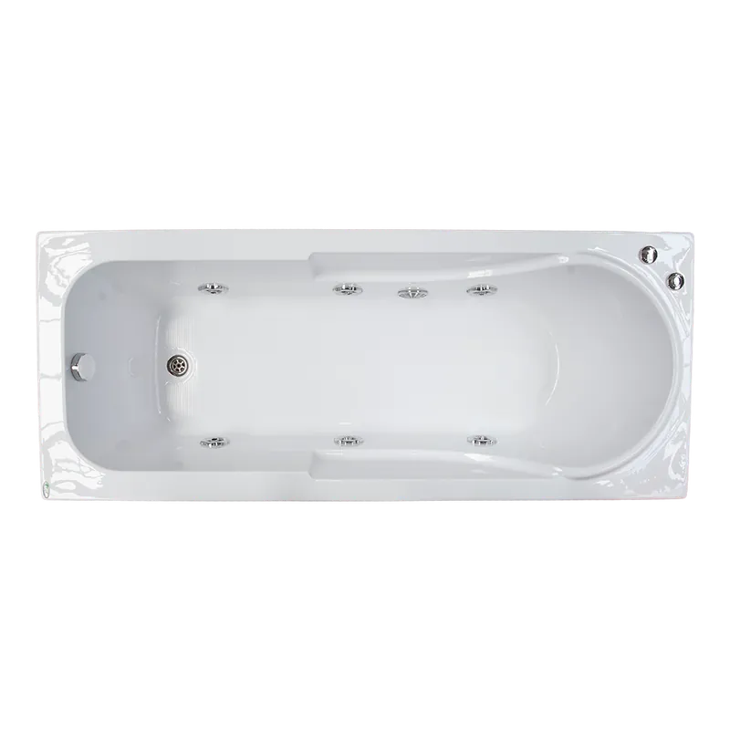 Cada baie cu hidromasaj Fibrex Apollo, acril sanitar, alb, 170 x 70 cm