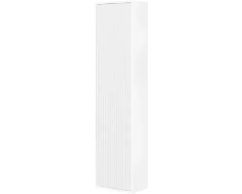 Dulap baie înalt suspendat 36x141 cm MDF alb Savini Nevada buc