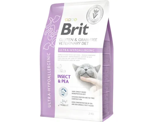 Hrană uscată pentru pisici Brit Grain Free VD Ultra-Hypoallergenic 2 kg buc
