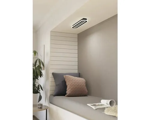 Plafonieră cu LED integrat Eglo Macchioni 20W 2360 lumeni 2700-6500K, efect cristal, cu telecomandă buc