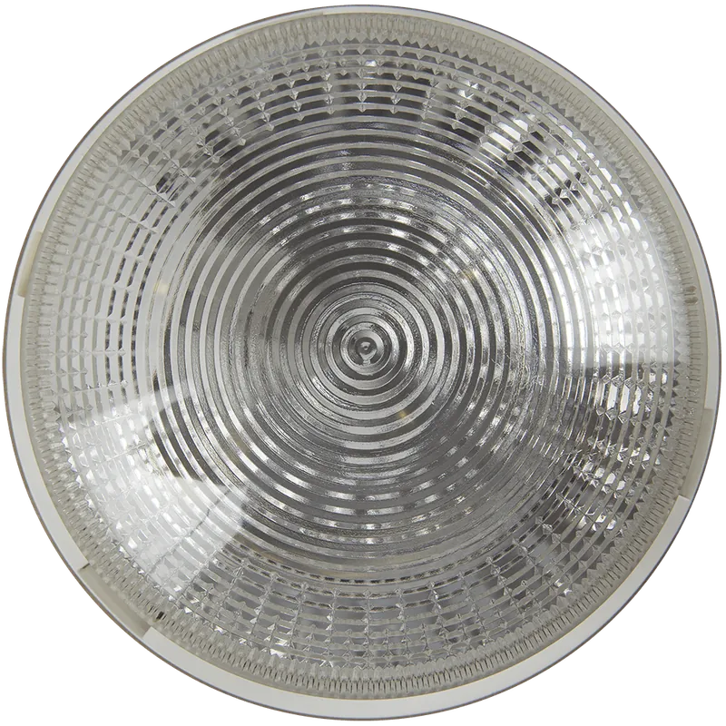 Plafoniera rotunda E27, 100W, IP44, 235x100mm, alb