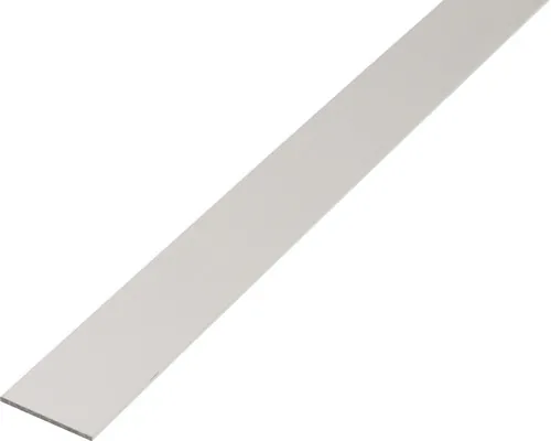 Platbandă aluminiu Alberts 25x2 mm, lungime 2,6m, eloxat buc