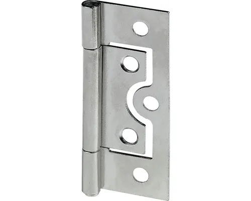 Balama coplanară tip fluture Hettich 23x50 mm, oțel nichelat, pachet 25 bucăți pac