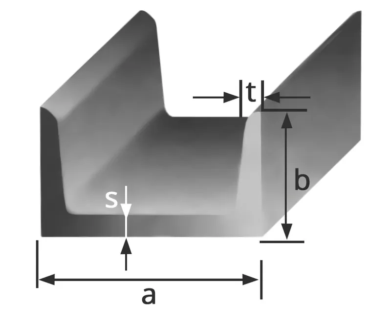 PROFIL UNP 240 mm S275JR