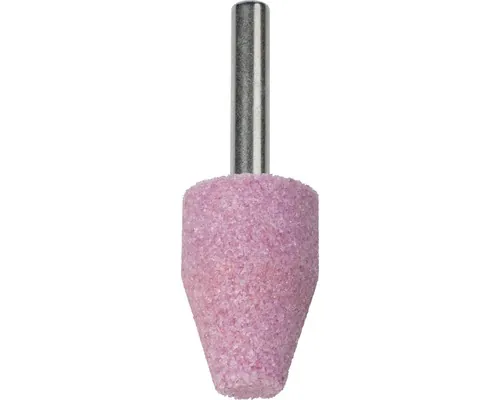Piatră ceramică de șlefuit Wolfcraft Ø10-20mm x 30mm, formă conică buc
