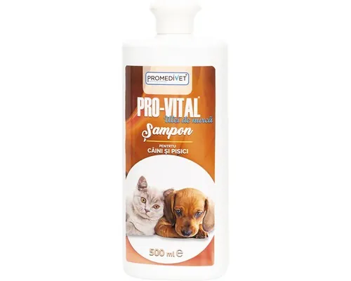 Șampon pentru câini și pisici Pro-Vital cu ulei de nurcă 500 ml buc