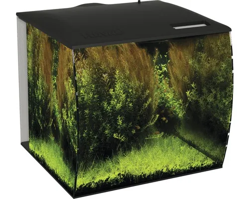Set acvariu Fluval Flex 57 l cu iluminare LED, filtru, pompă, fără dulap inferior inclus, negru buc