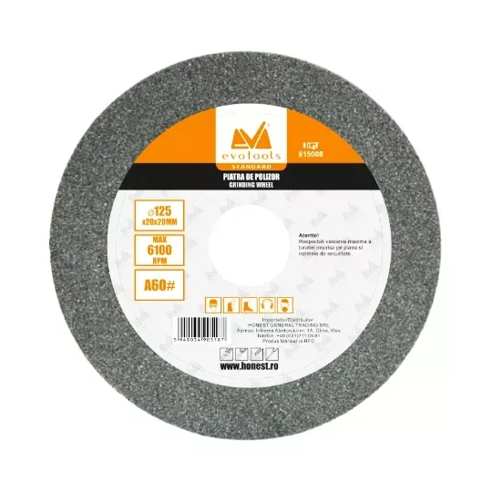 Piatra de Polizor Gri 200 x 20 x 36 mm EvoTools