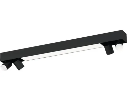 Plafonieră Phillips Hue Centris cu spoturi GU10 max.4x4,2W & LED integrat 40W 4400 lumeni, lumină RGBW, negru buc