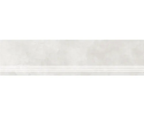 Treaptă gresie rectificată Florina Gri 29,8x120 cm buc