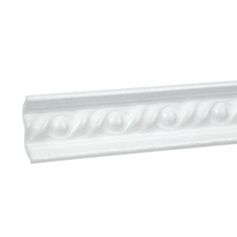 Bagheta decorativa polistiren extrudat M11 08 NW, clasic, alb, 200 x 4.5 x 0.5 cm buc