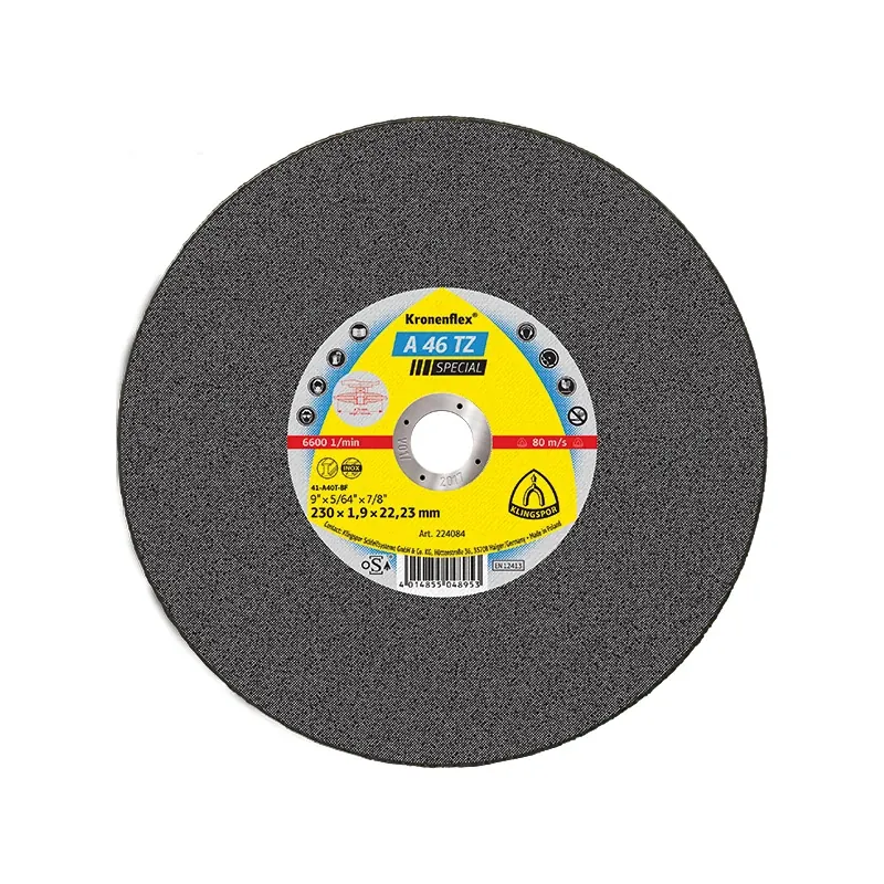 Disc debitare inox, Klingspor A 46 TZ Special, 230 x 22.23 x 1.9 mm buc