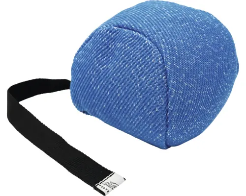 Minge pentru dresaj câini DogTechcu cu mâner bumbac 14 cm buc