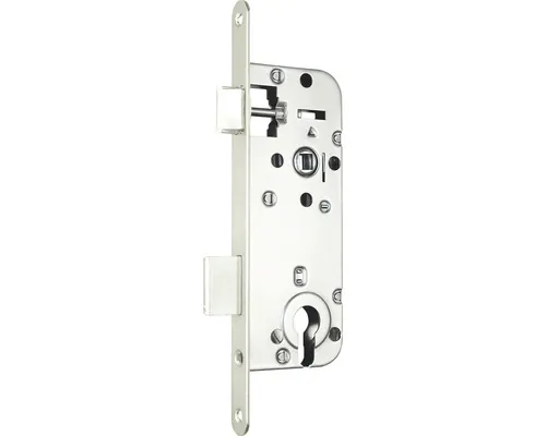Broască îngropată ușă Abus 40/90 mm, stânga & dreapta, pentru cilindru, zincată, incl. contraplacă buc