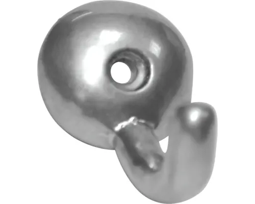 Cuier pentru mobliă 26x40x34mm, aluminiu crom buc