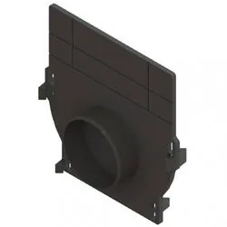 Piesa capat pentru rigola dn100 6830 Standart