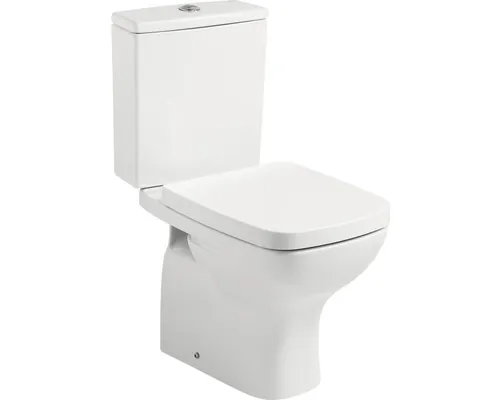 Rezervor WC ceramic Gala Street Square, 3-6 l, alimentare laterală, alb buc