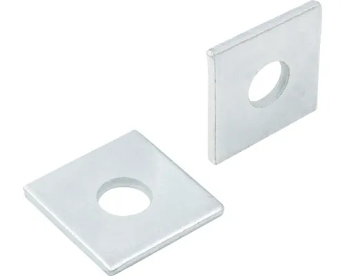 Șaibă pătrată Reyher 9,0 mm DIN 436, oțel zincat, 50 bucăți / pachet pac