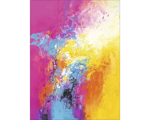 Tablou sticlă Pure Living Colorful Abstract Painting 60x80 cm buc