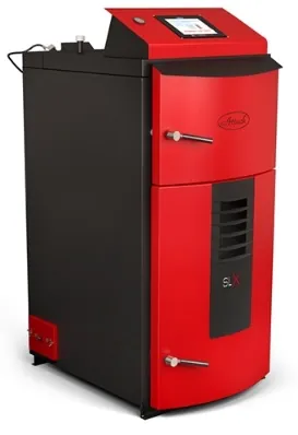 Centrala combustibil solid pentru incalzire, Attack, SLX, cu gazeificare, Lambda, 35 kW