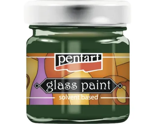 Culoare pentru pictură pe sticlă Pentart verde 30 ml buc