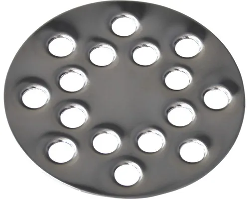 Capac inox CRIMEL 80x80 mm Ø 32mm buc