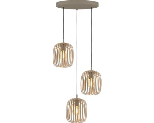 Pendul Eglo Romazzina E27 max. 3x40W, metal/mocha mousse buc