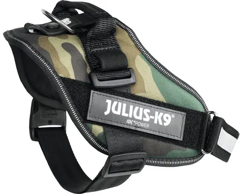 Ham JULIUS-K9 IDC Powerharness mărimea M 58-76 cm camuflaj buc